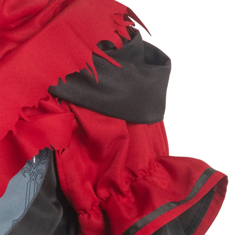 조슈아 코스프레 판타지 레드 블랙 세트 애니메이션 게임, 파이널 판타지 XVI 코스튬, 성인 남성 코스프레, 할로윈 카니발 천 oa39, FF16