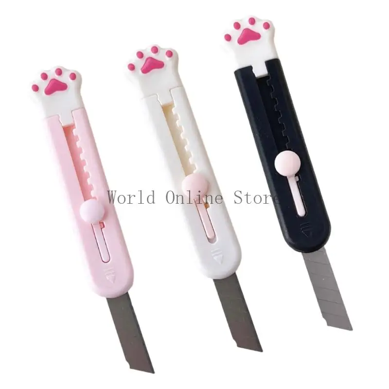 Adorável Cuts Box Cutter Cutter Letter Openers Utility Cutter Cutter Pacote Abridor Office Supplies Home School 87HC