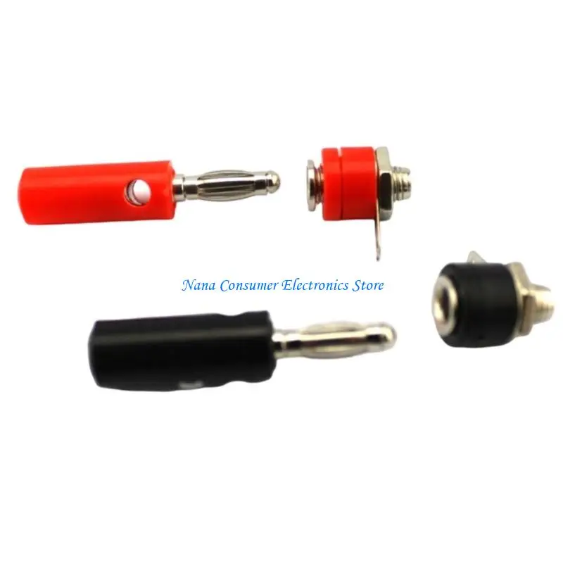 G7NE 4mm Banana Plug Connector Electrical Terminal Banana Pin Male And Female Insert for Educational Professional Electronic