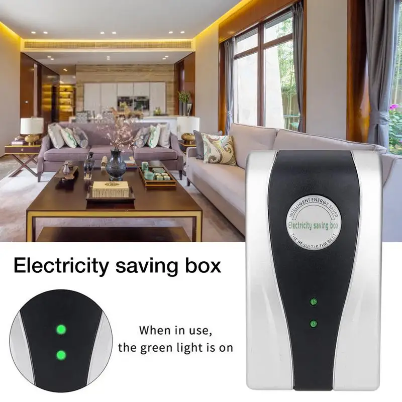 Energy Saver 90V-250V New Type Power Electricity Saving Box EU/US/UK  Plug Drop Shipping For Home Office Factory DropShipping