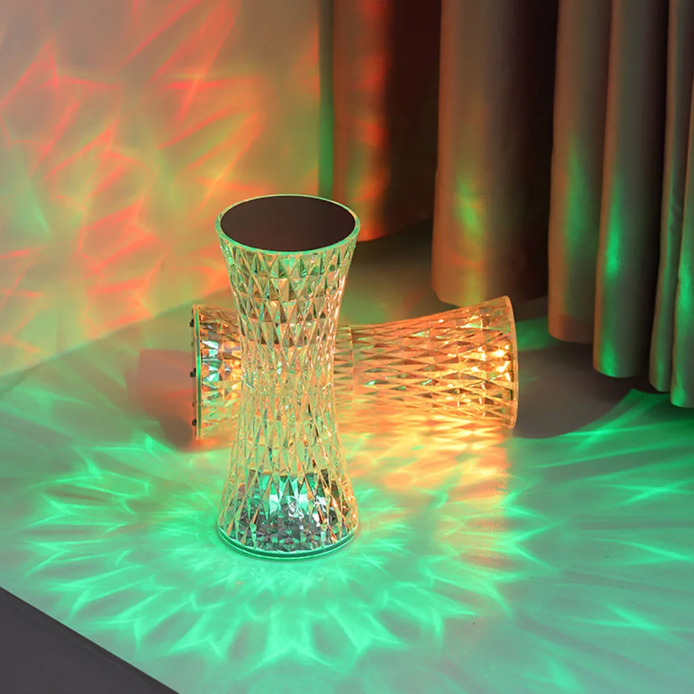 

Modern Acrylic Table Lamp Small Waist Design LED Decorative Night Light Bedroom Lighting