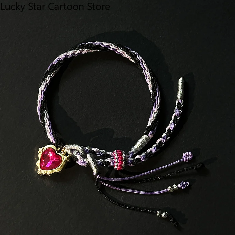 Juego de moda Genshin Impact Durin Cosplay pulseras de cuerda de mano hechas a mano accesorios de cadena de mano accesorios de Anime regalo de Halloween