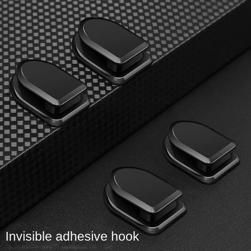 Car Hook Mini Car Convenience Car Adhesive Hook Inside The Home Multi-functional Invisible Hook