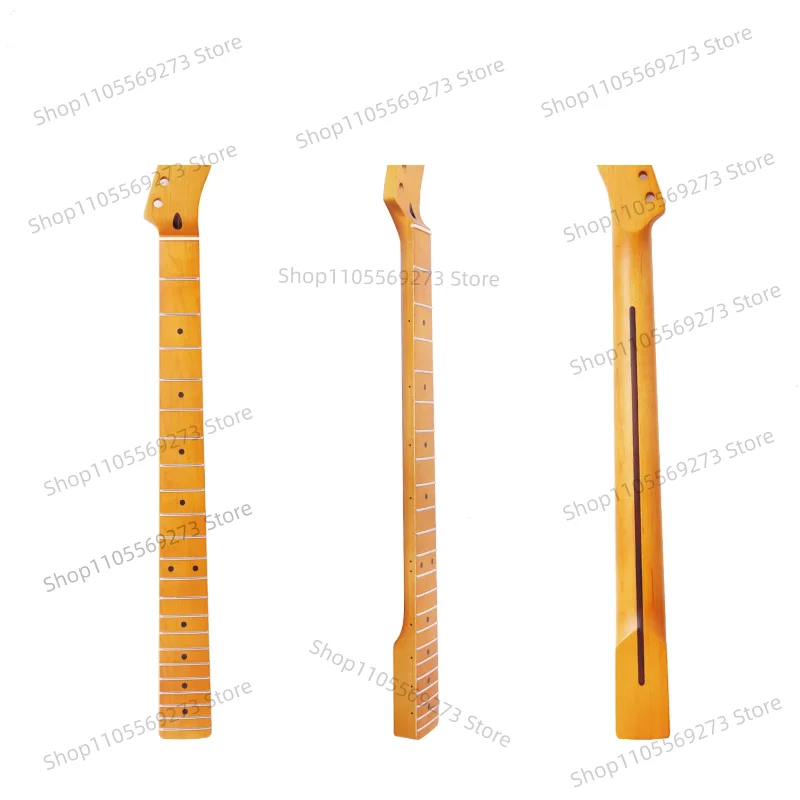 12 String Baritone Guitar Neck Replacement 28 Scale Length Canadian Maple Satin Luthier Parts