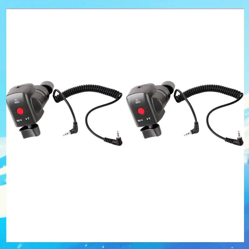 

2X Camera Zoom Controller DV Cable 2.5Mm Camera Jack For Panasonic Remote Control For Sony Camcorders Acc-[A49T]
