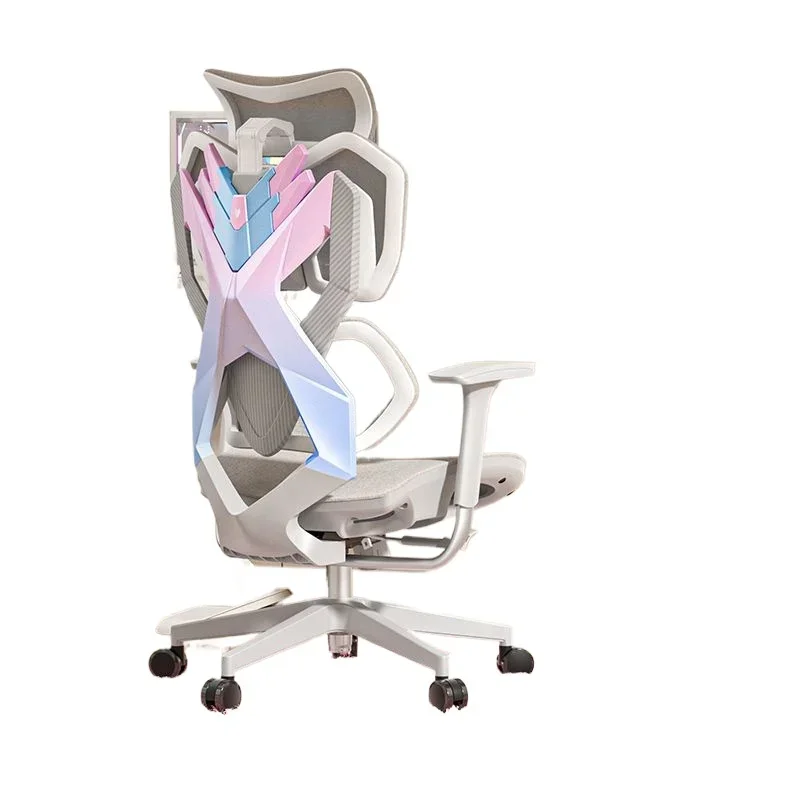 

Unicorn pink, girls' ergonomics, e-sports chair for home use, computer chair for office