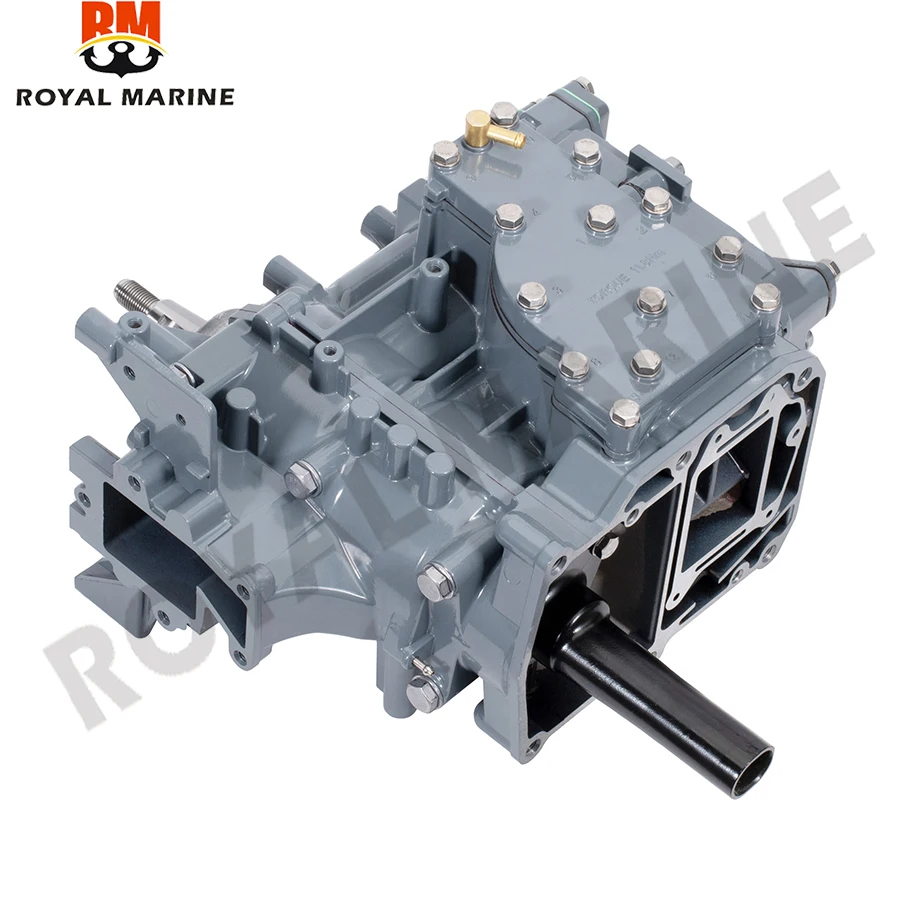 Outboard Engine Crankcase Assembly 6B4 Crankshaft Box Assy For Yamaha 2T 15HP 6B4-15100-00-1S 6B4-11400 Boat Motor Parts