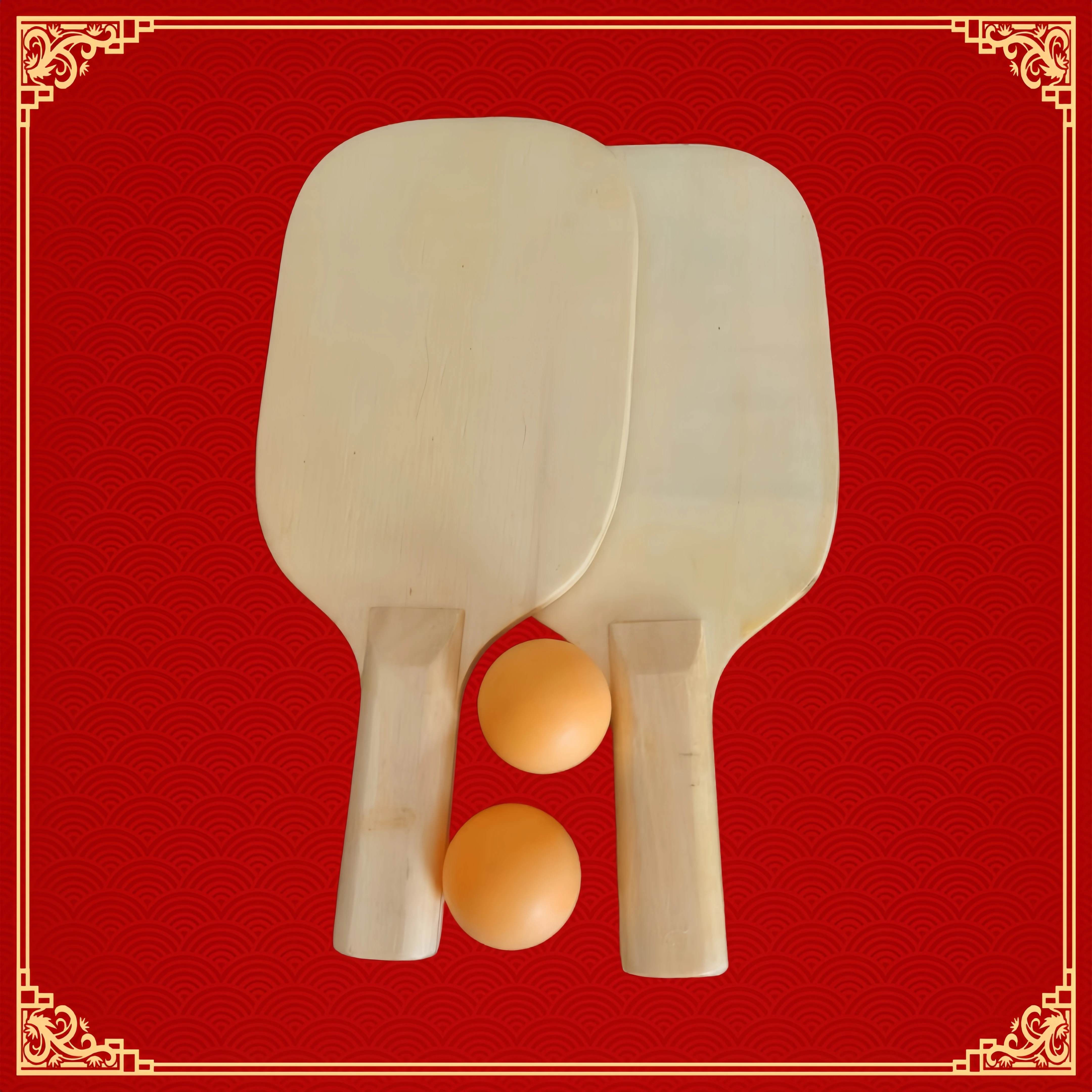 Special Table Tennis Racket Bat for the Blind Visually Impaired People Player Ring Bell Ping Pong Ball for Sport Equipment Goods