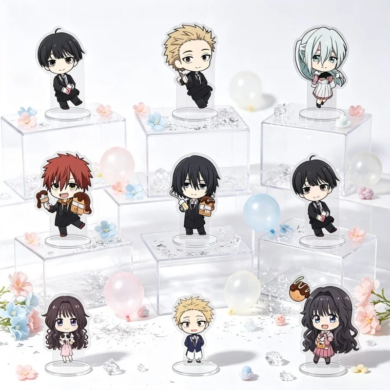 The Fragrant Flower Blooms With Dignity Anime Tabletop Decorations 10cm Acrylic Stand Keychains Holiday Gifts Homemade version