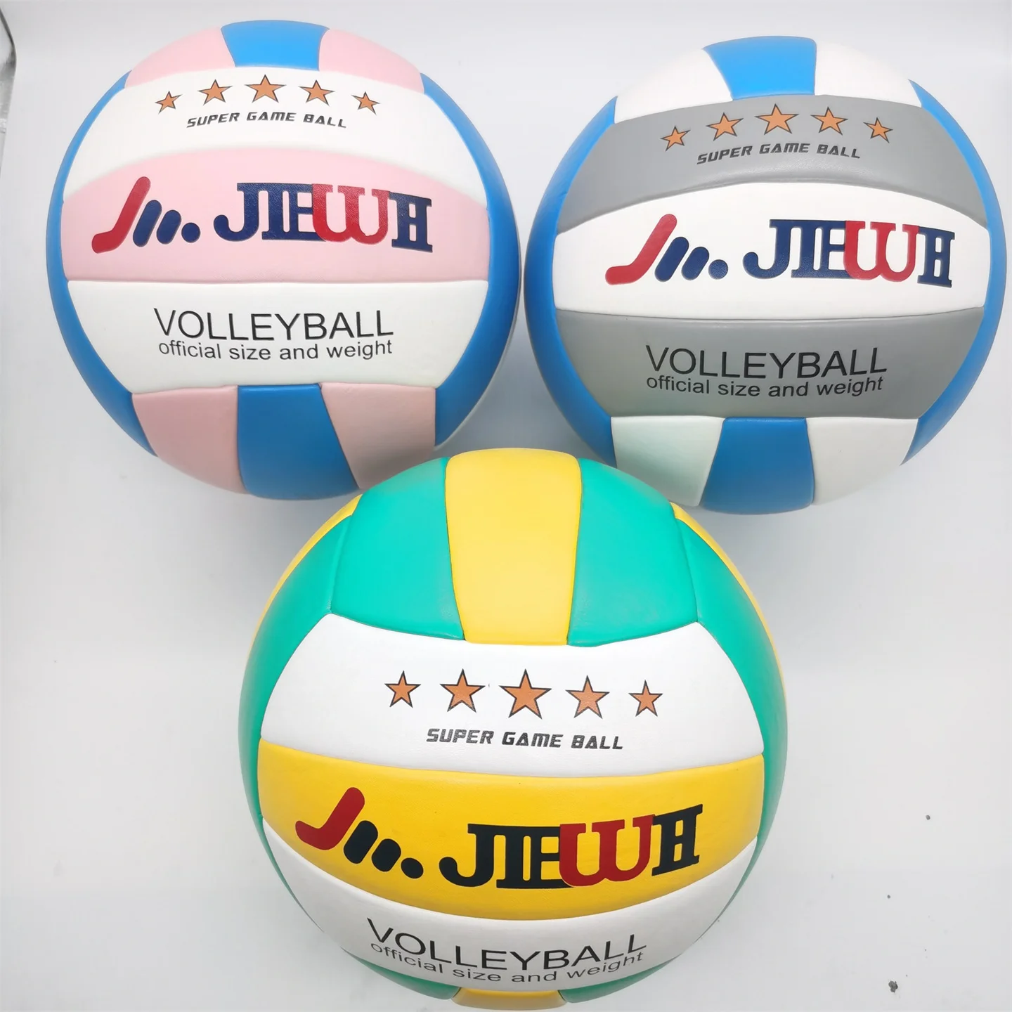 Official Size And Weight No.5 Volleyball Machine Sewing Soft Touch PU Beach Volleyball Adult Indoor Standard Compitition Ball