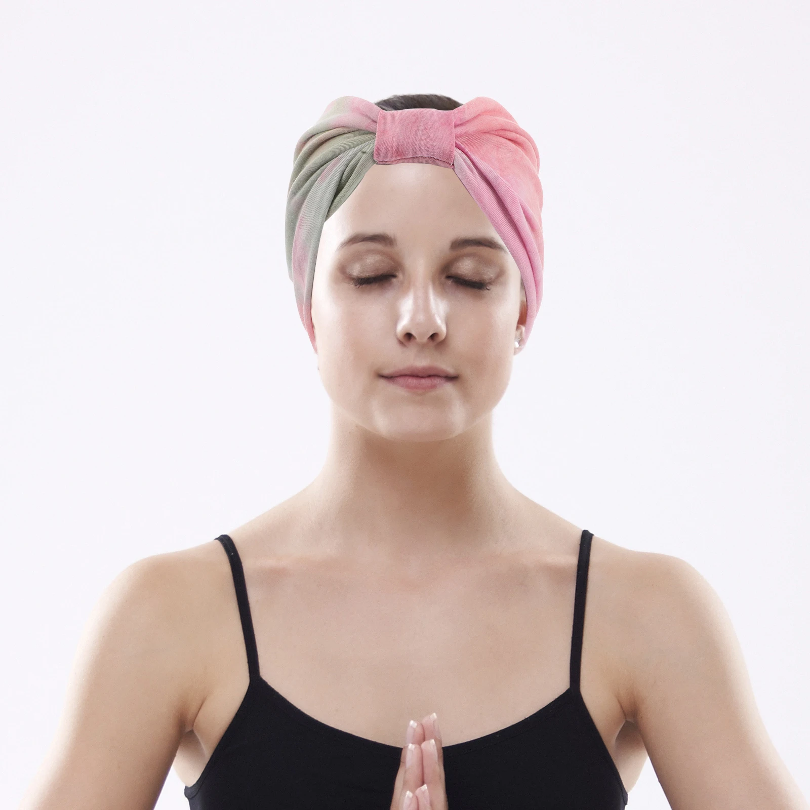 

Retro Print Boho Headband Women Wide Elastic Non-Slip Hair Band Sports Running Workout Headwear Comfortable Versatile Women'S