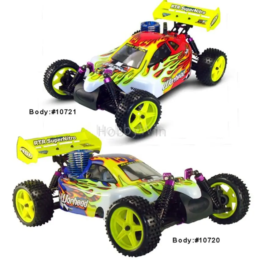 

HSP Racing 94106 1/10 4WD Nitro Glow Engine Off-Road Buggy Two-Speed Warhead