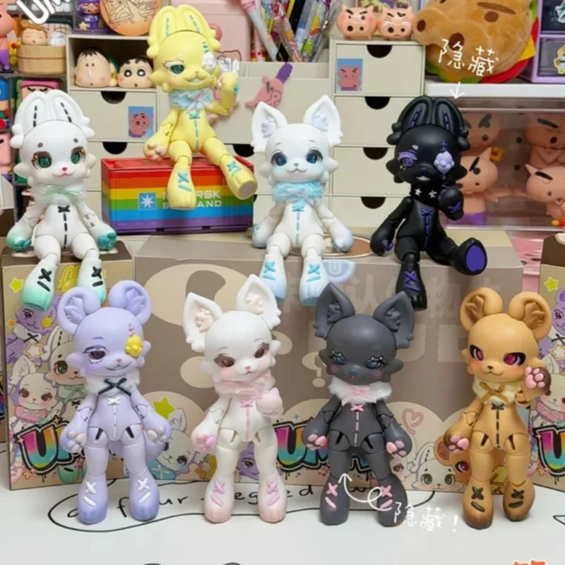 Ufdoll 1/12 Scale Bjd Blind Box Doll Uma Beast Series Lovely Ornament Holiday Gifts Toys Cute Figure Collection In Stock