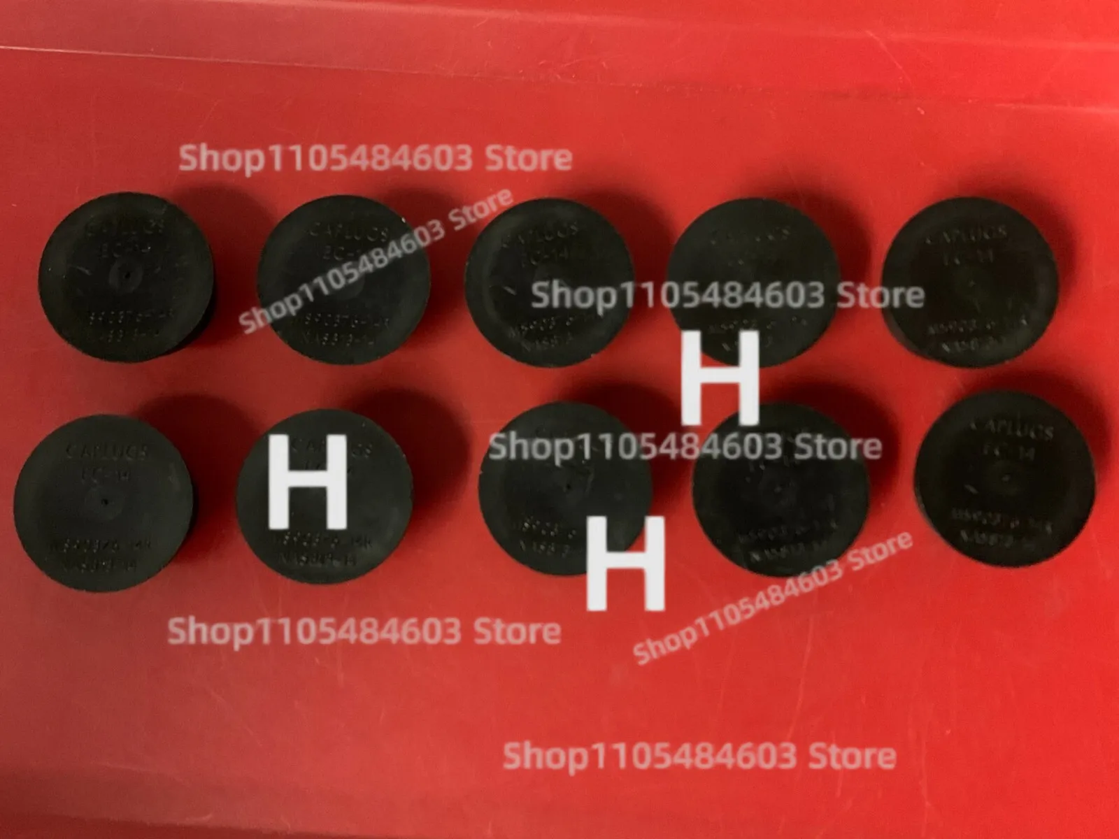 

10x NAS813-14 FOR CAPLUGS EC14 MS90376-14R CONNECTOR CAPLUG BLACK