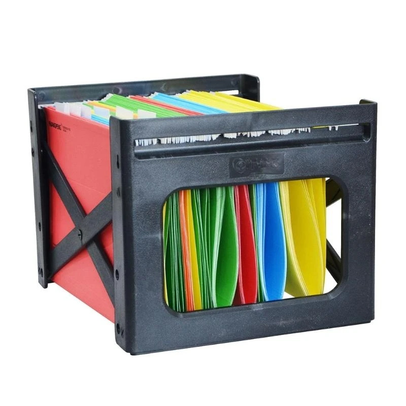 for FC File Folder Adjustable Book Shelf Business Document Holder Storage Office Supplies