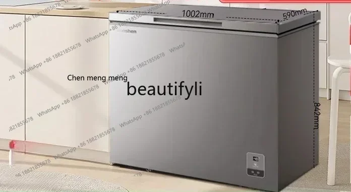 Hot sales  Household and commercial small freezer cryogenic freezer first-class energy-saving freezer