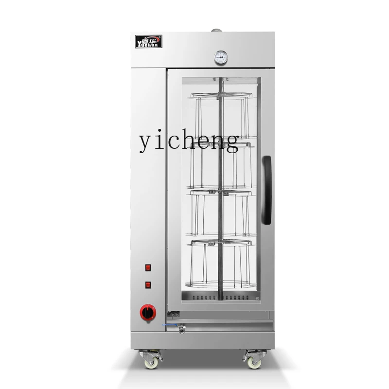 قوانغدونغ الغاز العمودي التجارية فرن الغاز لهب حماية الشواية البط فرن الدجاج المشوي الفخذين الغاز الطبيعي المشوي