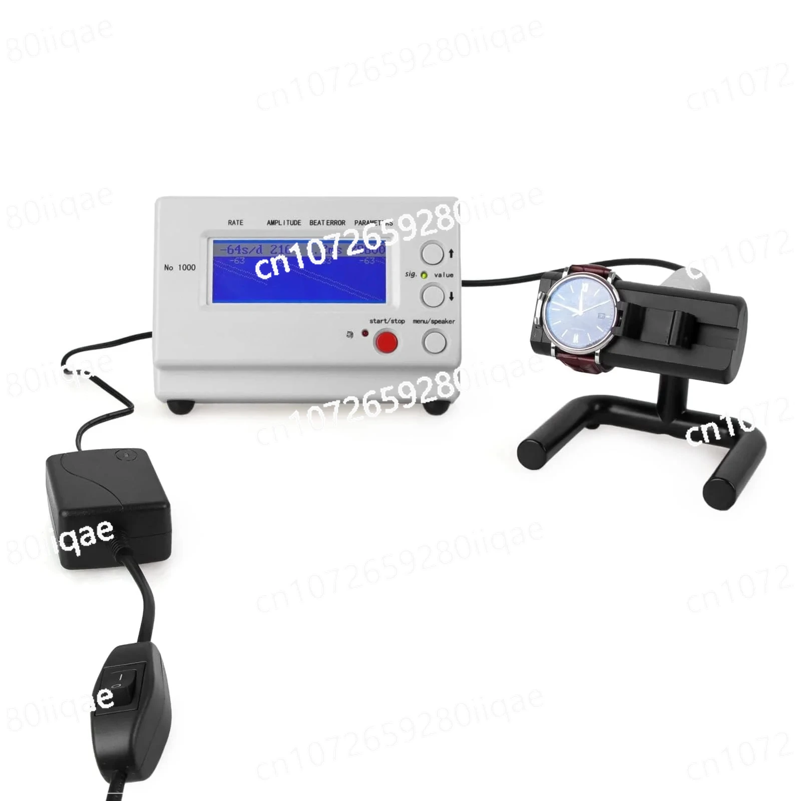 

Watch Timing Machine for Watchmaker, Watch Calibration Tool Timegrapher No.1000/No.1900 Multifunctional Watch Tester