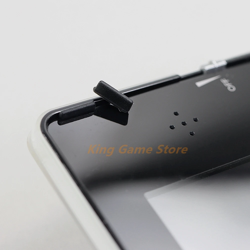 1 Paar für 3ds Konsole Gummi füße decken oberen oberen Bildschirm Ersatz Ersatzteile Zubehör