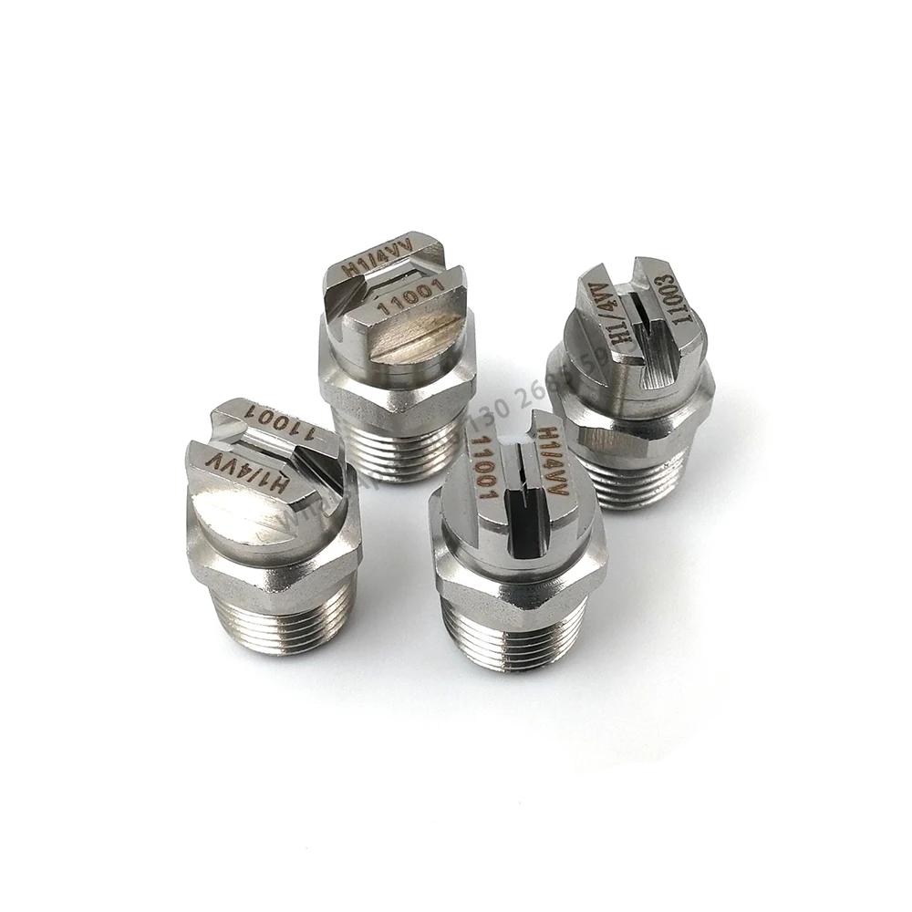1/8 "1/4" 25/45/50/65/80/95/110 درجة HVV HU رذاذ الماء النفاثة فوهة التبريد ، فوهة رذاذ نفاثة للمروحة الصناعية ، 1 جزء/الوحدة