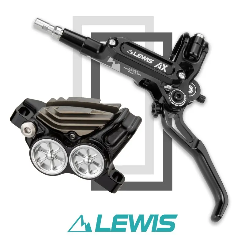 Freios Lewis AX 18+20mm 4 Pistones Triple Ajustes