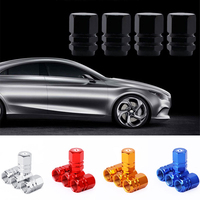 Car Wheel Rim Tire Valve Caps for Dongfeng DFM Aeolus ax3 k01 Ax5 580 h30 c31 ax7 AX4 DFSK Glory 360 Cefiro MX6 S50 Accessories