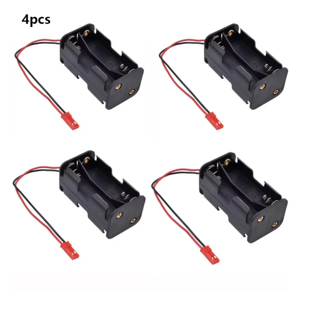 1/2/4pcs 5.7*3.0*3.0cm RC ON/OFF Switch Black Plastic RC Light Battery Box 1/10 1/8 RC Car Parts