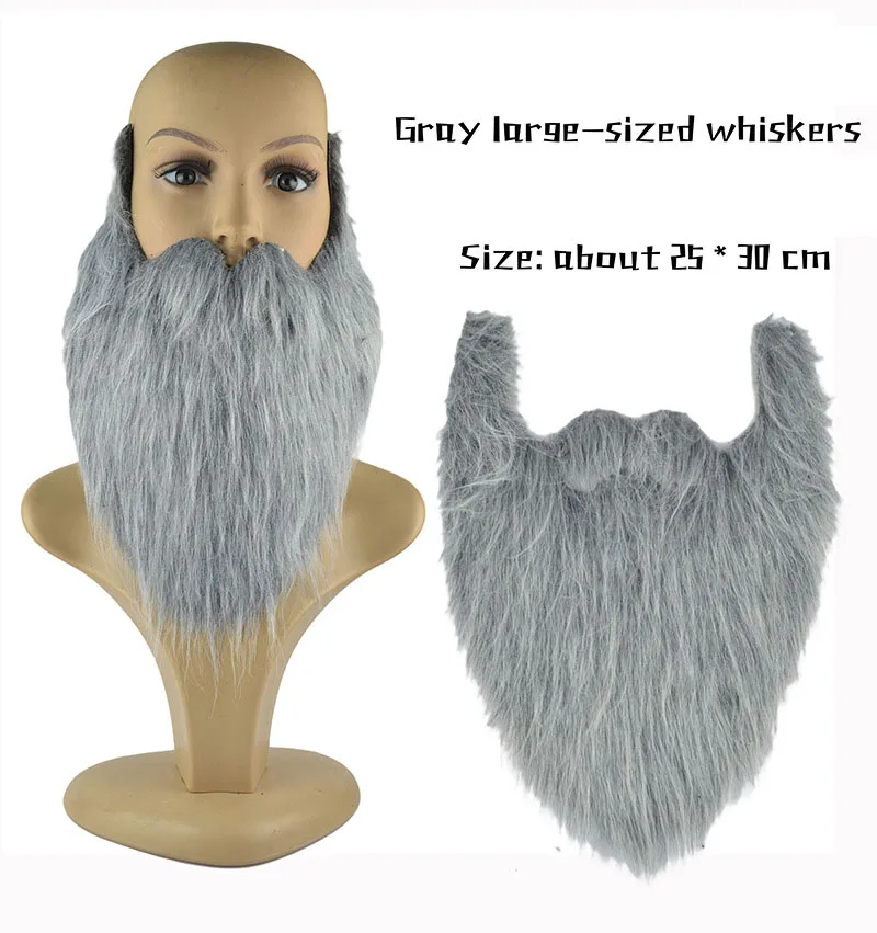 Lustiges Kostüm, Piratenparty, Schnurrbart, Cosplay, gefälschter Schnurrbart, Bart für Kinder und Erwachsene, Halloween, Weihnachtsdekoration