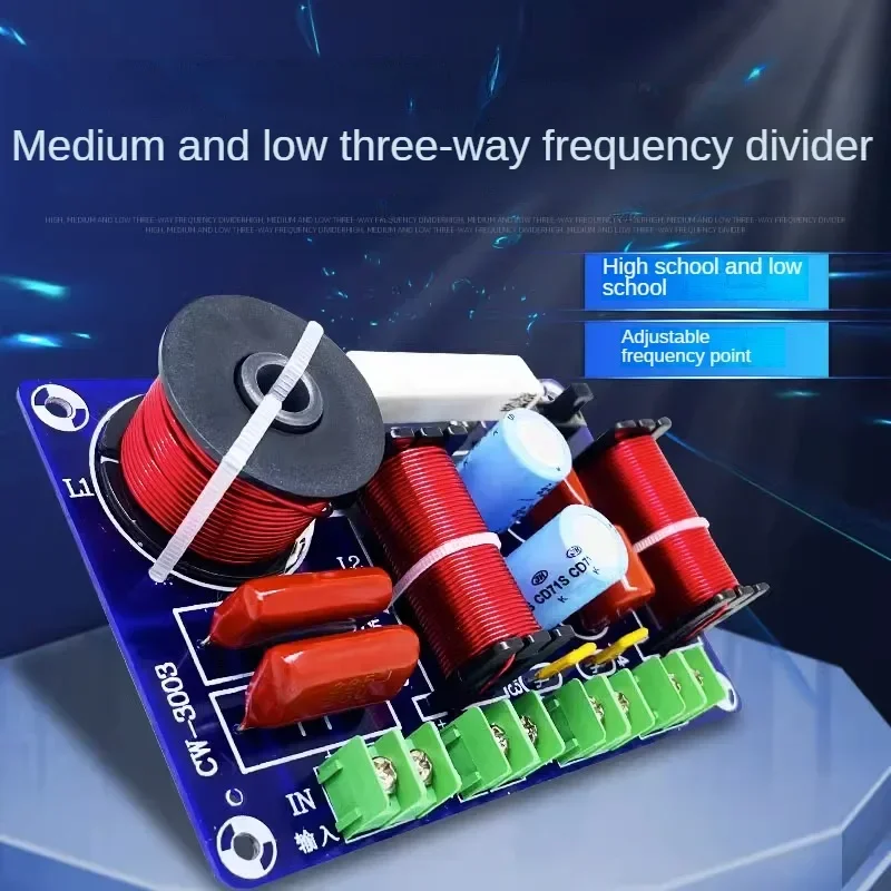 SOTAMIA 250W ลําโพงสามทางความถี่ Crossover Filter โฮมเธียเตอร์ Hifi 3 วิธีลําโพง Divider Crossover