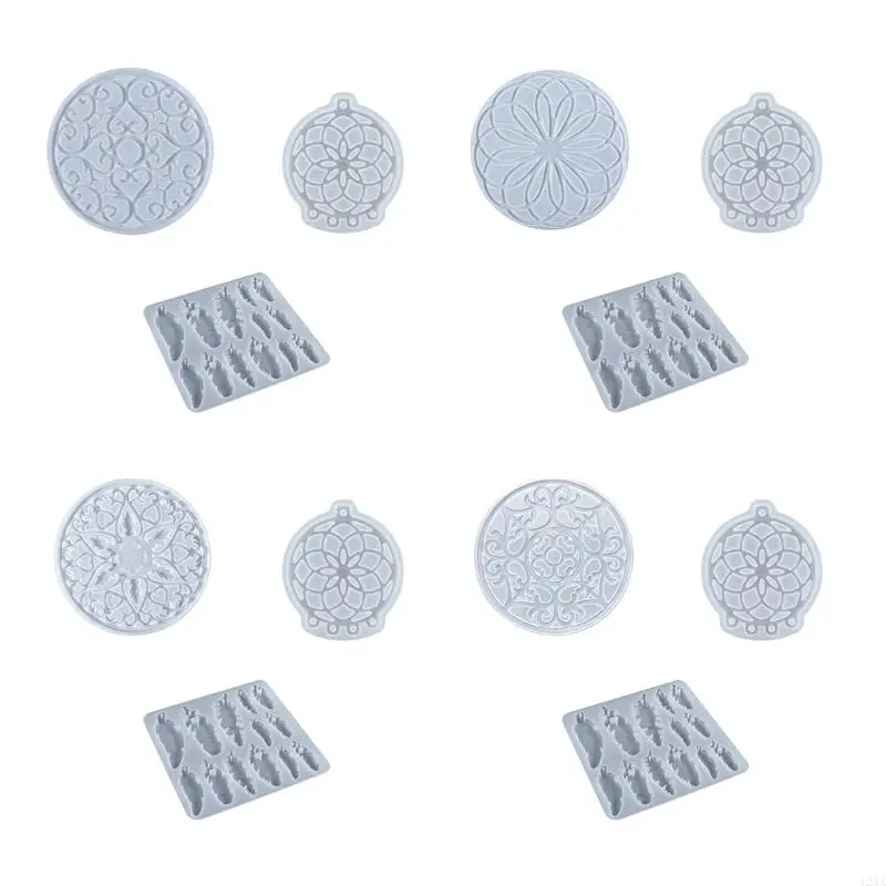 

Silicone Molds Epoxy Resin Casting Pendant for Wall Hanging Decor Bedroom Living Room Art Craft