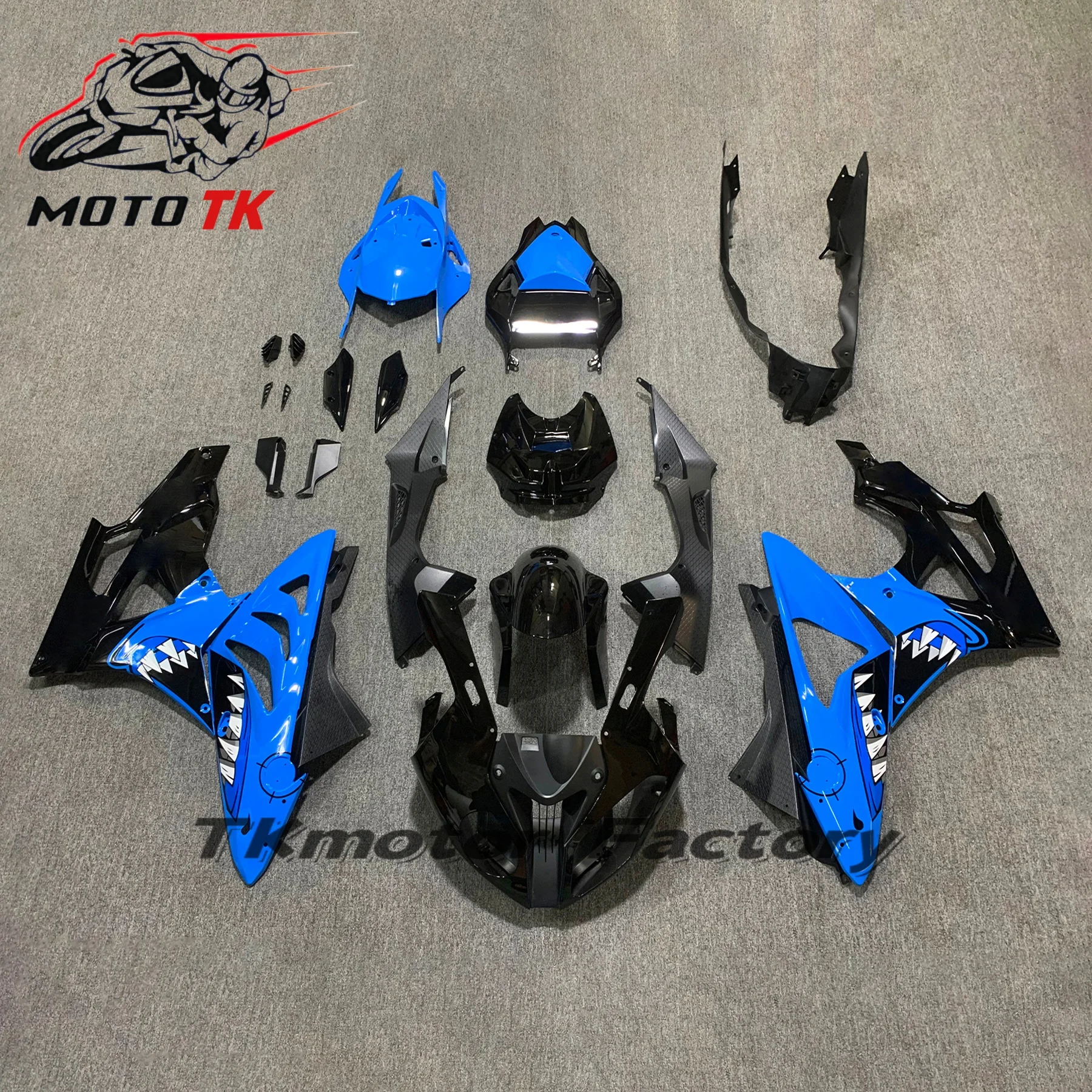 Motorcycle Fairings Kit Fit For S1000rr 2009 2010 2011 2012 2013 2014 Bodywork Set Dark Blue