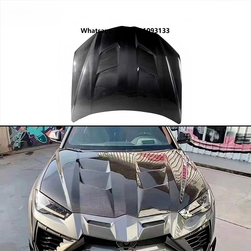 Mansori Hood MSY Bonnet High Quality Dry Carbon Engine Cover New Bolt-On Sports Style Body Kit with Clips