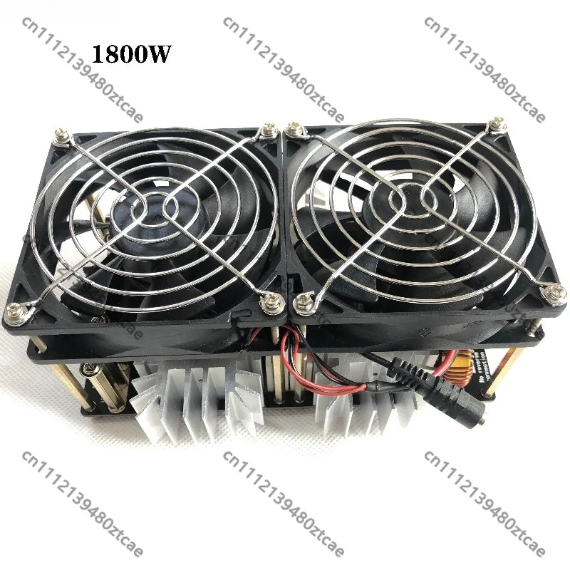 1800W High Power ZVS Induction Heater Tap-less Design High Frequency Quenching Melting Heating Furnace Equipment