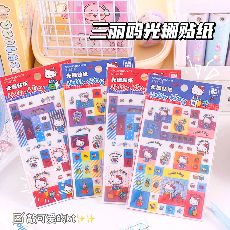 

Наклейки на объективы Hellokitty-милые девушки в стиле студенческой сцены, декоративные наклейки для поделок и канцелярских товаров своими руками