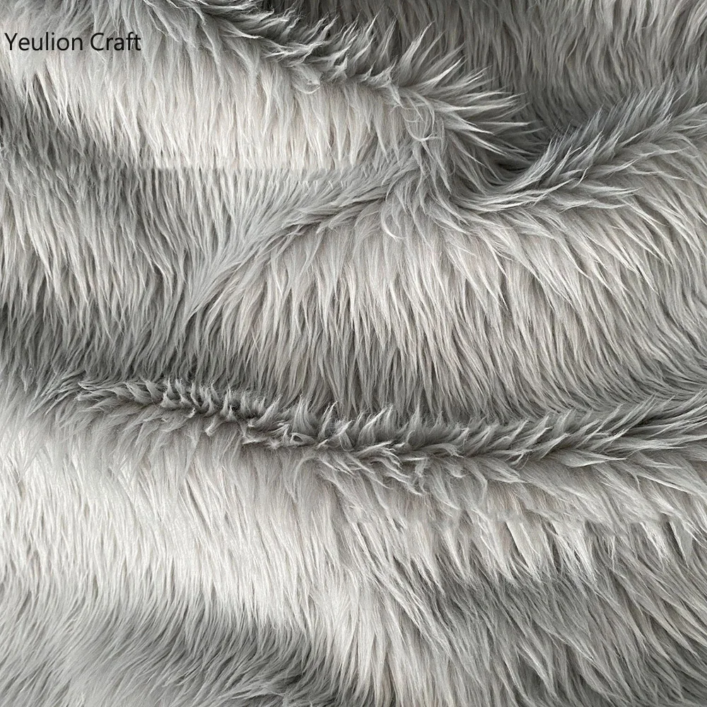 Artificial Fur Fabric for Making Cotton Dolls Hair Plush Cloth Hand Sewing Material DIY Clothing Accessories Fabrics