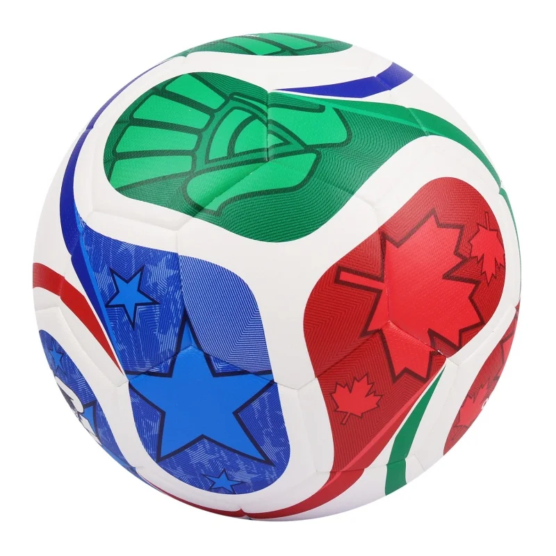 

Aiju индивидуальный логотип, размер 5, футбольный мяч 4.0 с термоклеенным матчом, тренировочный футбольный мяч из искусственной кожи для спортивного использования