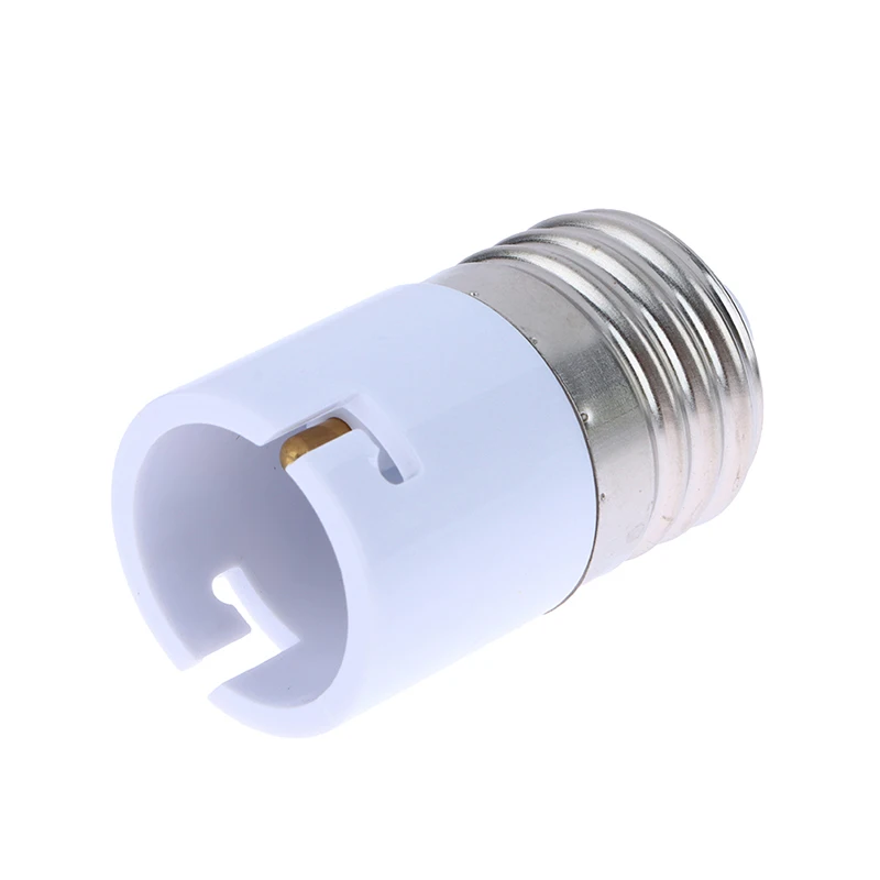 Fireproof LED Tomada Adaptador Conversor, E27 a B22 Adaptador Lâmpada