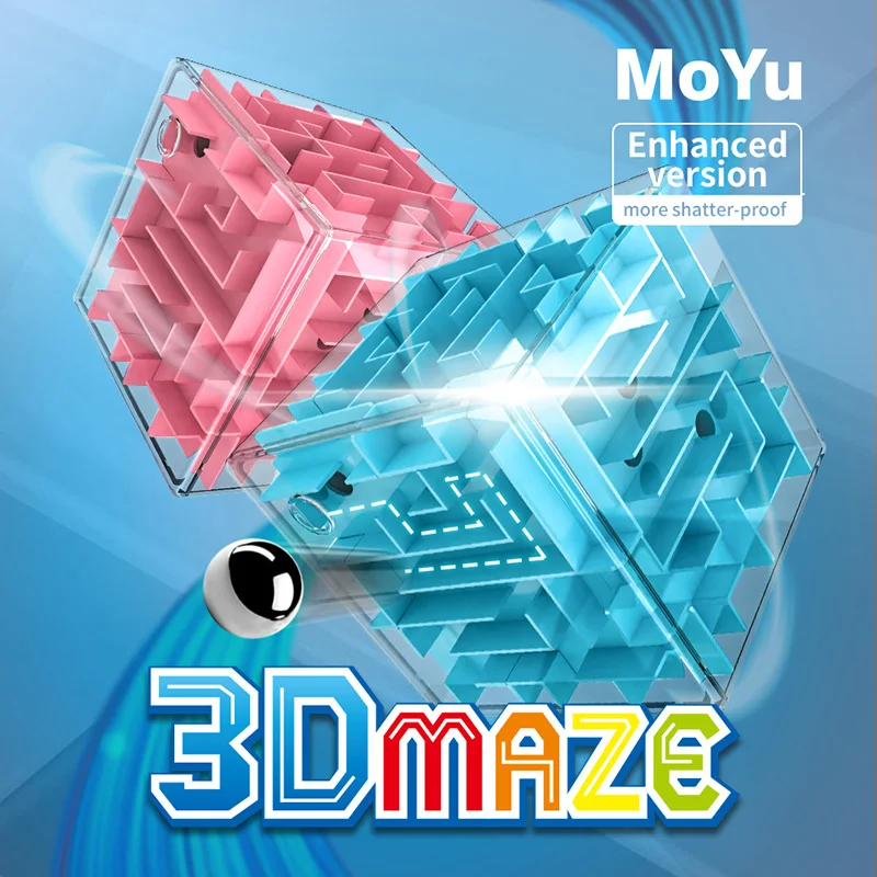 MOYU  kid's educational 3D educational intelligent cube maze Size 6 CM toy Enhanced Version