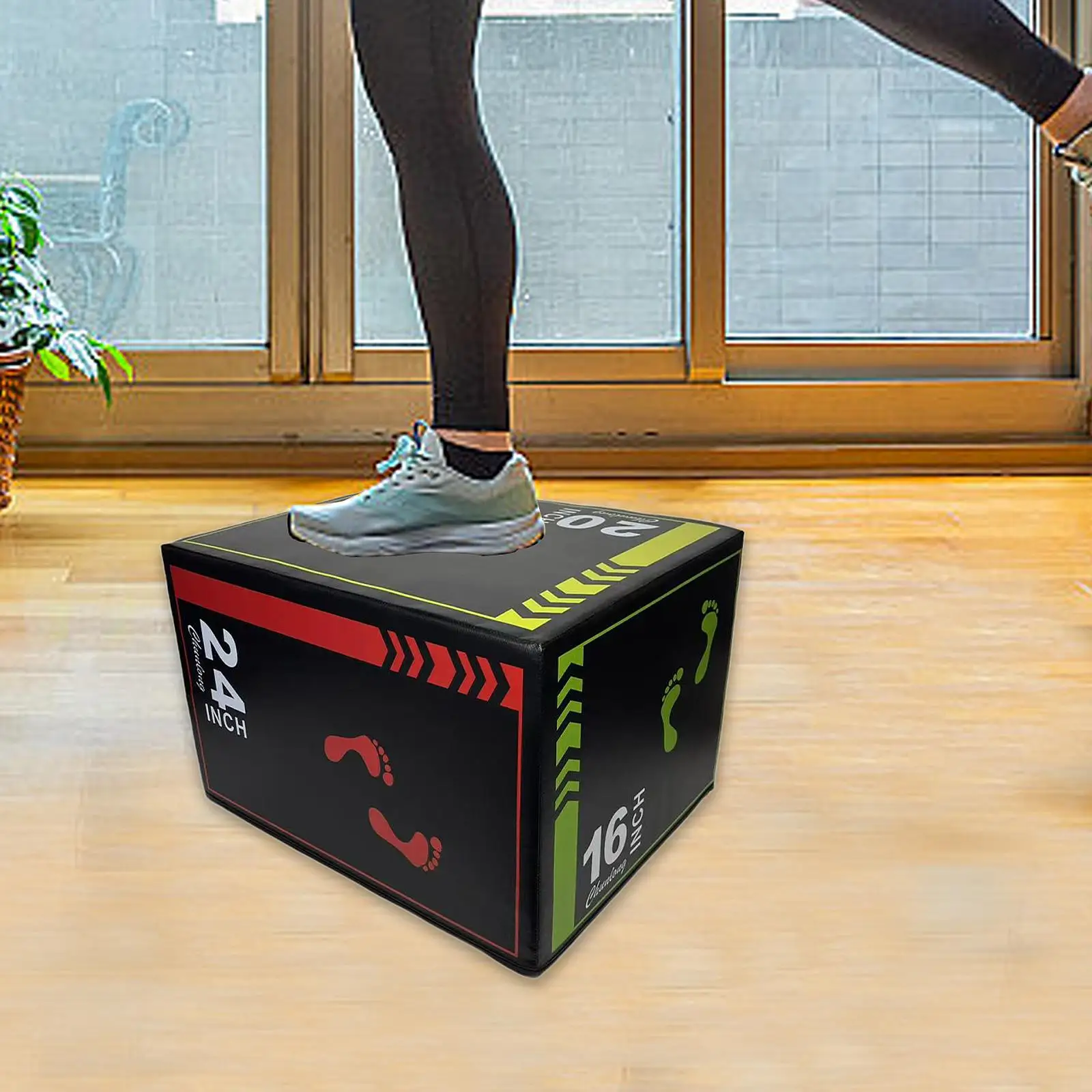 Plyometrische springbox Antislip oefening Step-up box voor oefening Behendigheid Krachttraining Home Gym