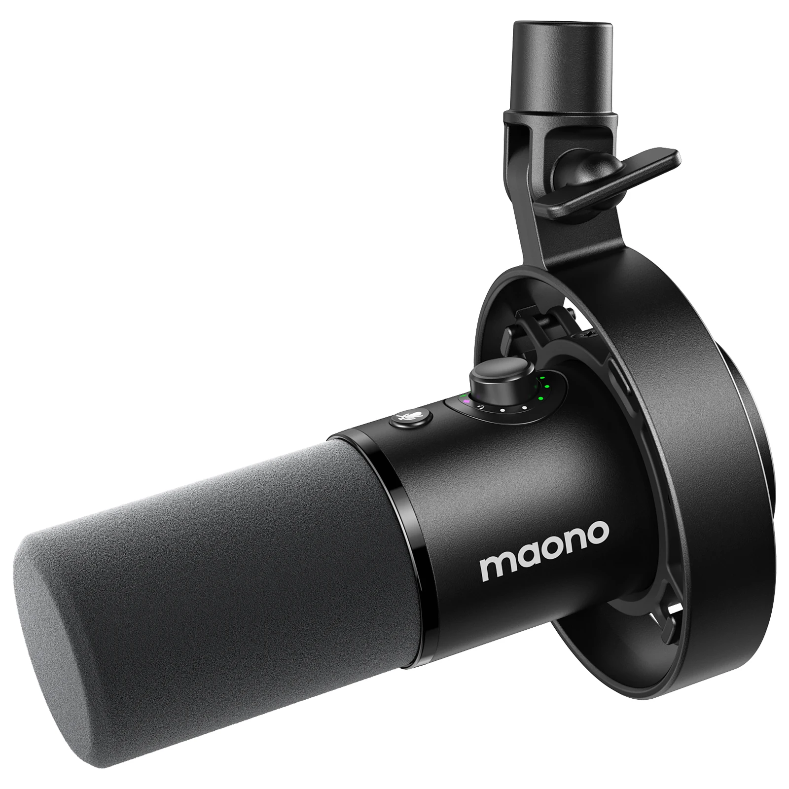 Maono PD300X Dynamic Microphone XLR USB Podcast Recording Mic 192kHz24bit for Content Creation Home Audio Studio Noise Reduction