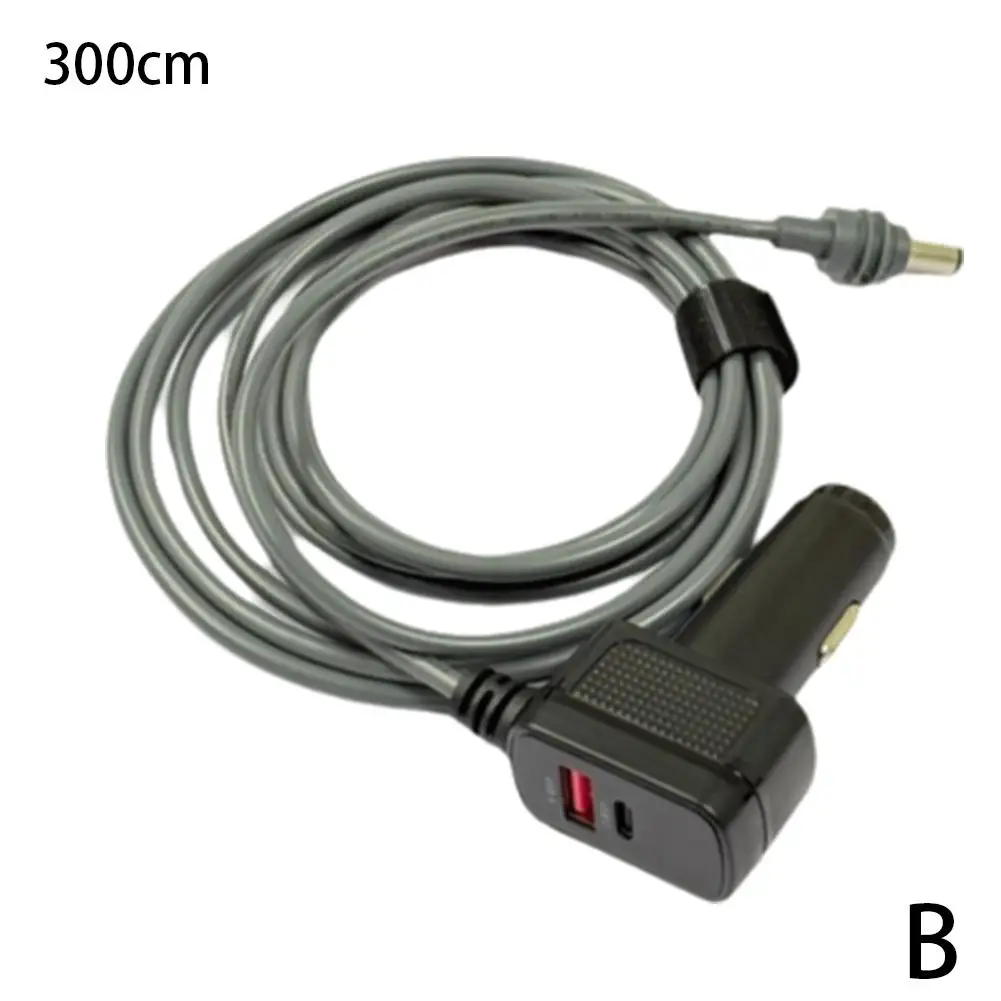 2/3/5M For Starlink Mini Space-x Car Charger DC 5521 Interface 60W Car Cigarette Lighter Car Charger Waterproof Power Cord O2C2