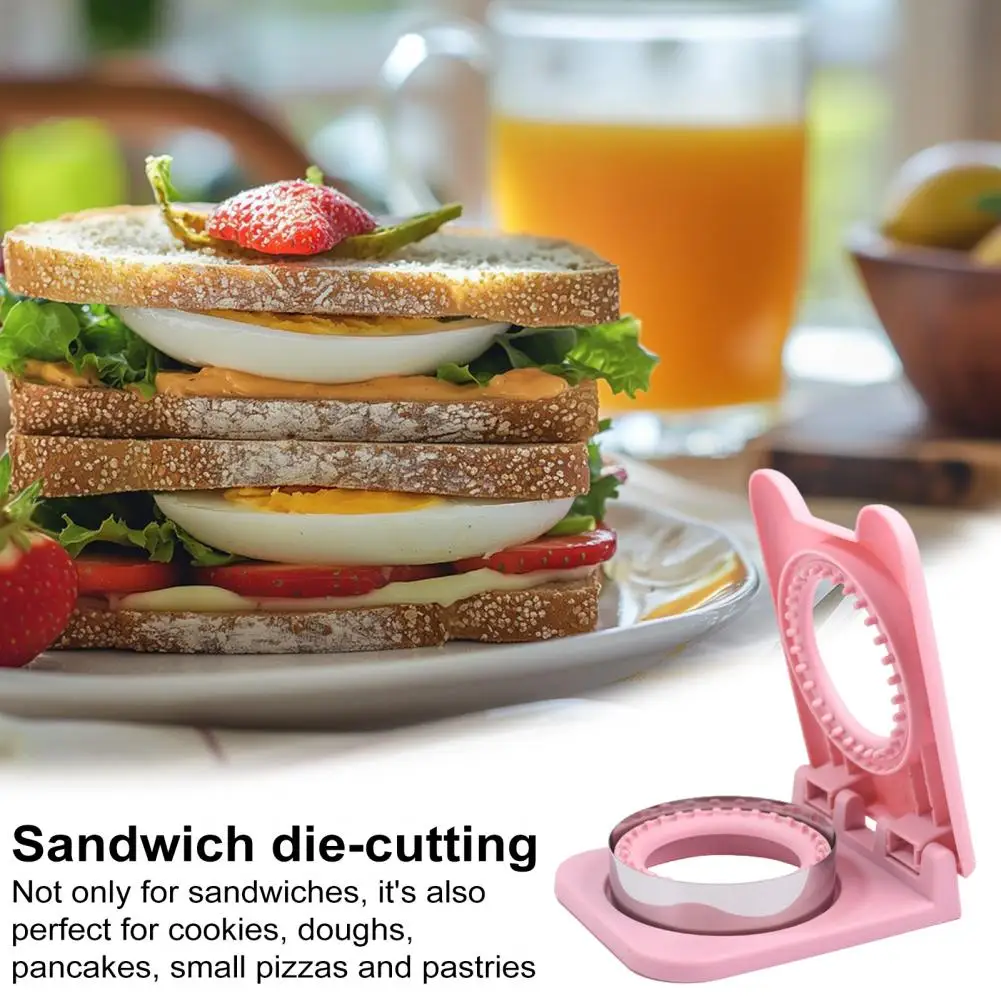 Innovative Sandwich Sealer High-quality Sandwich Cutter Sandwich Prep Tool Easy-to-use Cutter Sealer for Kids' for Lunchboxes