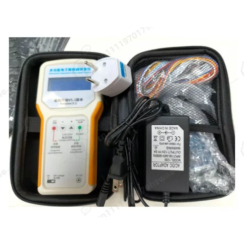 3 in 1 EEV Expansion Valve Tester, Inverter AC HVAC Tool, Stuck Valve Fault Detection Repair Driver for 5/6 Wire Valves