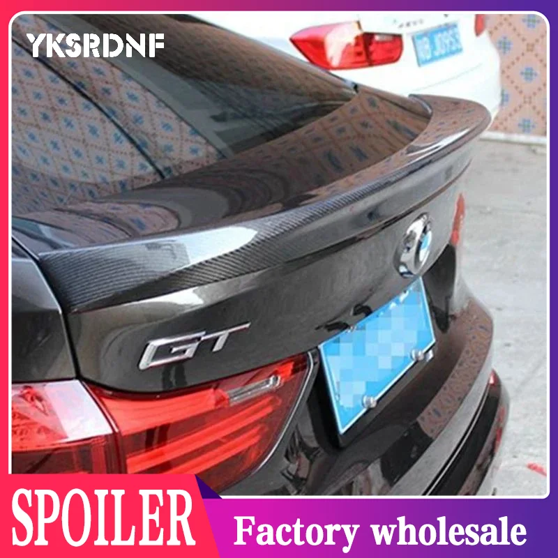 

FOR BMW 5 Series GT F07 Spoiler 2014 2015 2016 2017 AC Style Sport Body Kit Accessories Real Carbon Fiber and Forged carbon