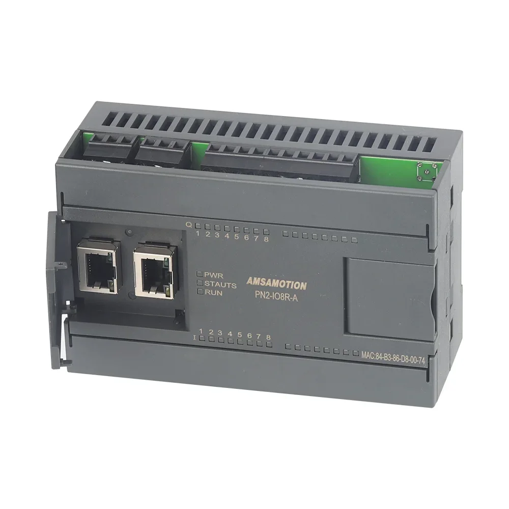 PN2-IO16T Modbus Remote Profinet IO Module For Siemens PLC S7 200smart 300 1200 1500 PN2A-IM24MR PN1-IO16R 6AI 6AO 16DI 16O