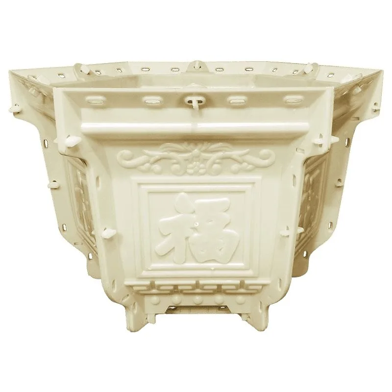 Factory finished product handmade bottom large cement flower pot mold concrete cement thickening model