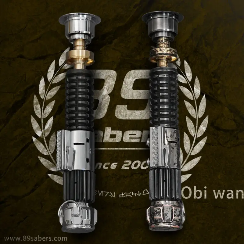 [89SABERS] Obi-Wan EP4, equipped with ProffieBoard v3.9 software, features 19 sound fonts and lighting effects, 1:1 replica.