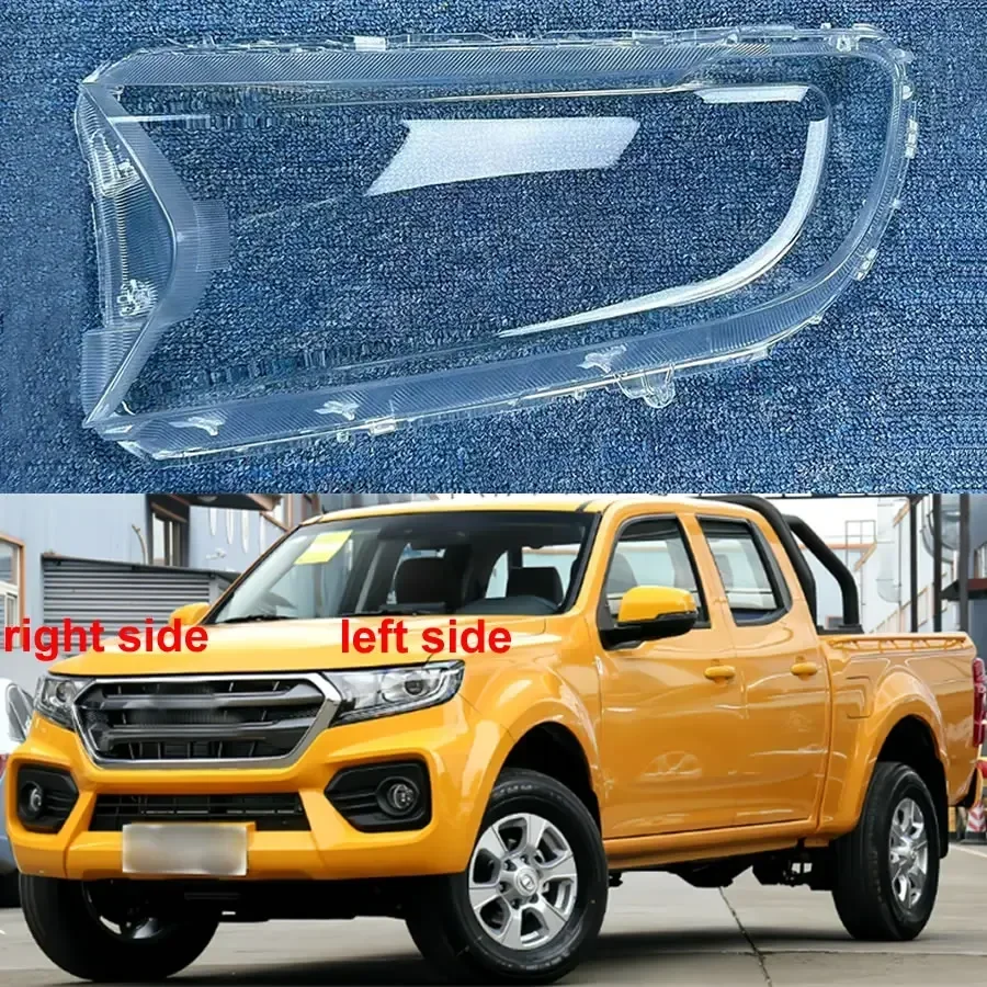 For Great Wall Wingle 7 2018-2022 Car Accessories Headlamp Transparent Lampshade Lamp Shell Headlight Lens Cover Plexiglass