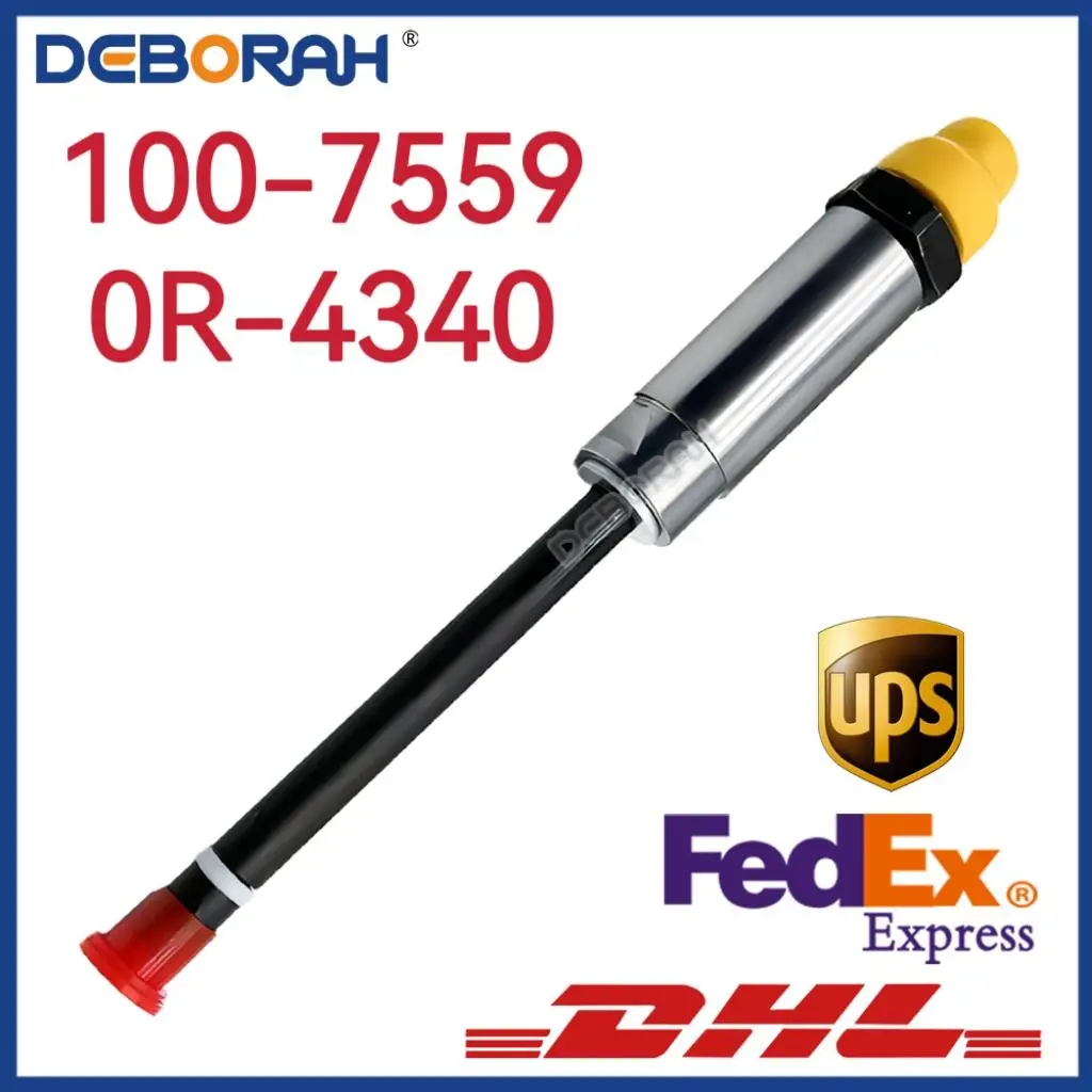 Fuel Injector 100-7559 0R-4340 1007559 Compatible with CAT 3306 3306B Engine