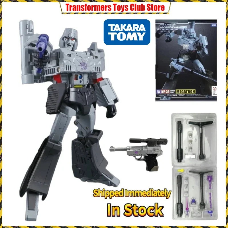 In Stock Takara Tomy Transformers Masterpiece MP36 Megatron KO Edition Anime Retro Movable Character Model Toy